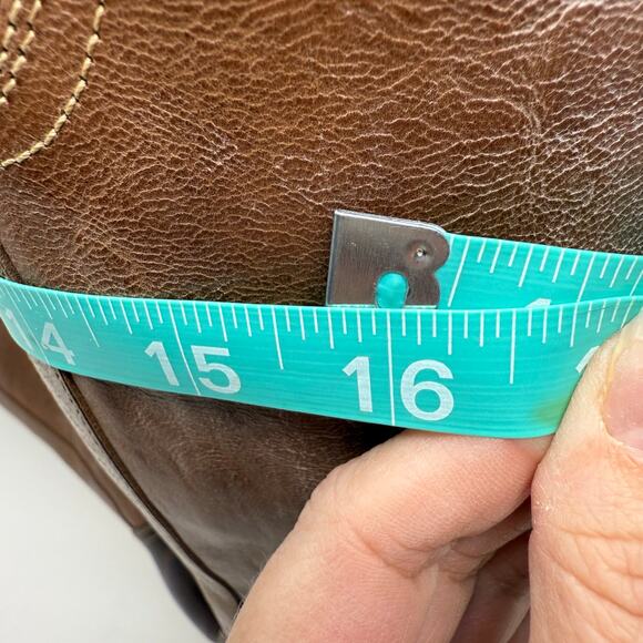 Ariat Paragon Riding Boot Brown Leather Knee-High Boots Women's 7.5B Leather EUC - Picture 13 of 16